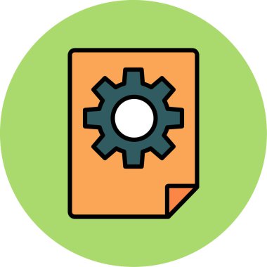 Simge vektör illüstrasyonu ayarlanıyor