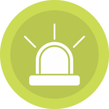 Alarm simgesi vektör illüstrasyonu