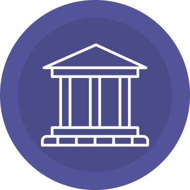 Modern eğitim ikonunun vektör illüstrasyonu