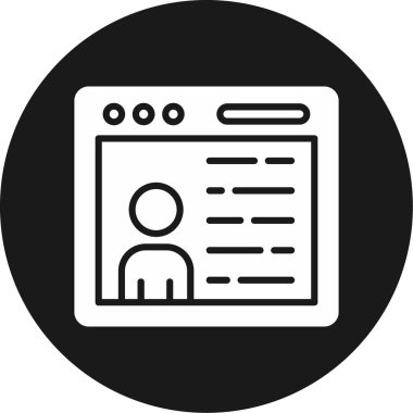 Vektör Haber Simgesi illüstrasyonu