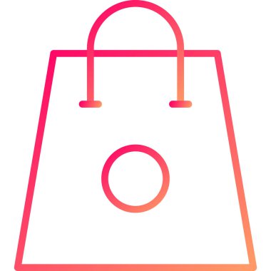 Alışveriş çantası. Basit tasarım