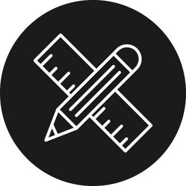 kalem simgesi vektör illüstrasyonu