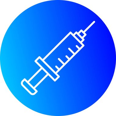 Şırınga ikonu vektör çizimi