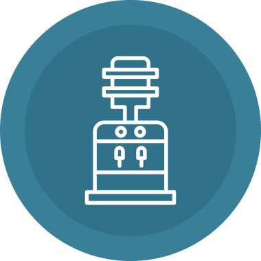 Modern b 'nin vektör illüstrasyonu eksik simgesi