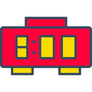 tren. Web simgesi basit illüstrasyon