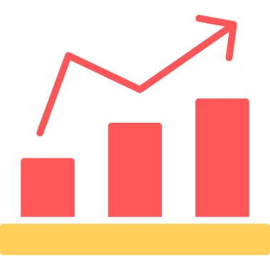 Büyüme. Web simgesi basit illüstrasyon