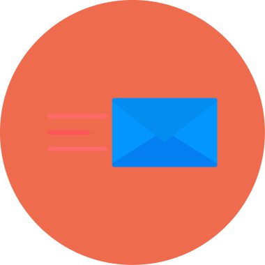 zarf simgesi vektör illüstrasyonu