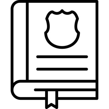 Sertifika sertifikası simgesi ana hat biçiminde