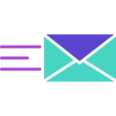 Posta simgesinin vektör illüstrasyonu