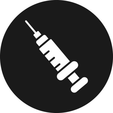 Şırınga ikonu vektör çizimi