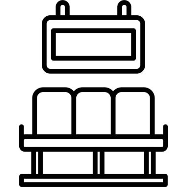 bank simgesi, vektör illüstrasyonu