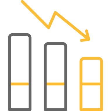 grafik çizelgesi çizelgesi çizelgesi simgesi, grafik ve illüstrasyon, taslak işareti, düzenlenebilir doğrusal simge