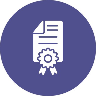 Vektör belgesi Simge illüstrasyonu