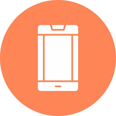 Mobil kutsal kişilerin resmi, vektör çizim