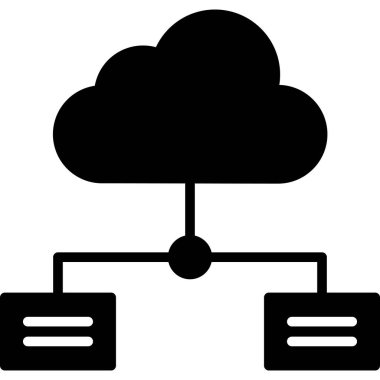 veri sunucusu simgesi, basit biçim