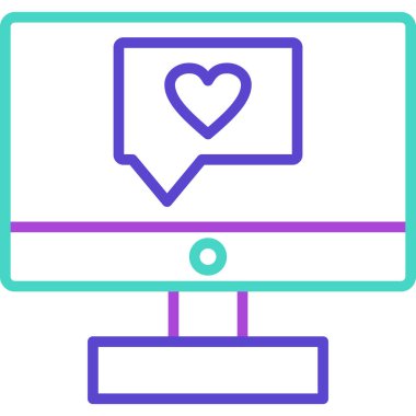 seo modern simgesinin vektör illüstrasyonu