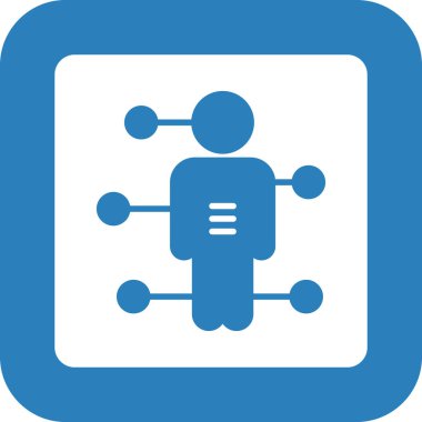 İş adamı ikonu. Basit bir çizim. iş konsepti vektör simgeleri