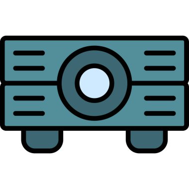 Bir çizgi filmin vektör illüstrasyonu