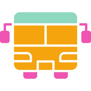 tren simgesi vektör illüstrasyonu