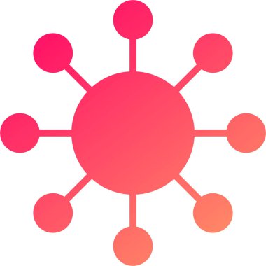 şebeke. Web simgesi basit illüstrasyon