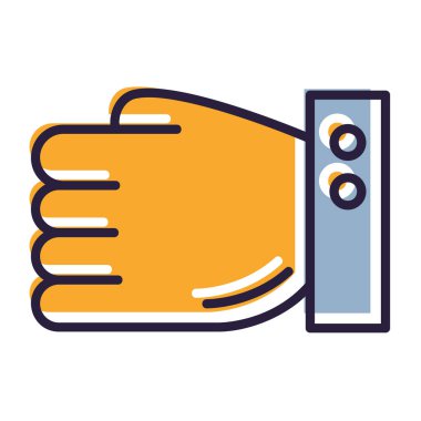 Bir kart simgesi, vektör illüstrasyonuName