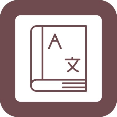 kitap simgesi vektör illüstrasyonu