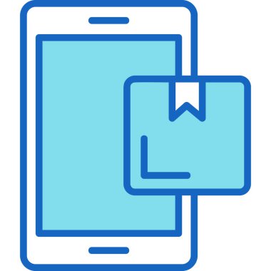 - Telefon. Web simgesi basit illüstrasyon