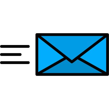 E- posta simgesi vektör illüstrasyonu