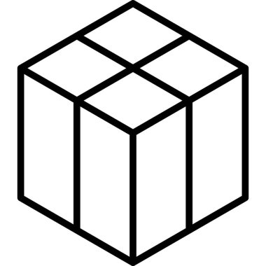 özet biçiminde küp küp simgesi