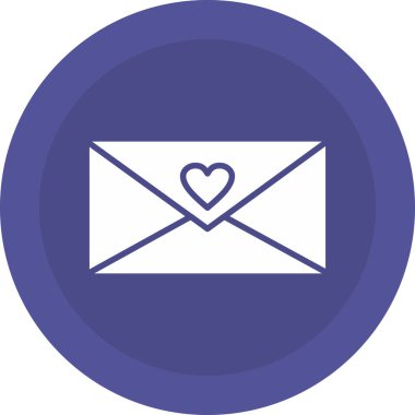 Aşk simgesinin vektör illüstrasyonu