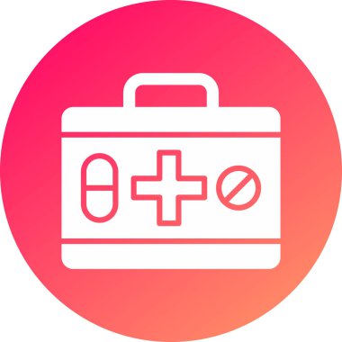 Yardım kiti vektör illüstrasyonu