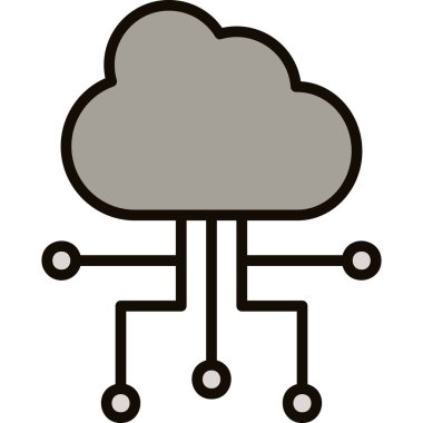 Bulut hesaplama. Web simgesi