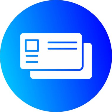 Modern bir simgenin vektör illüstrasyonu