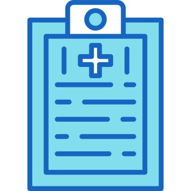 tıbbi ve sağlık çizgisi simgesi, illüstrasyon