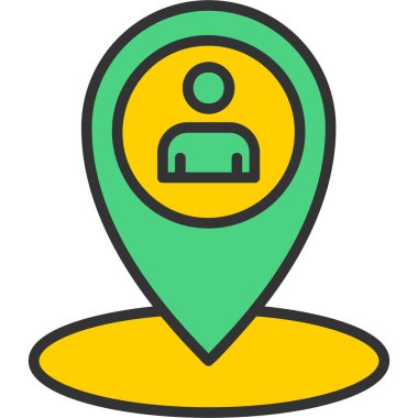 konum haritası konumu simgesi