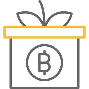 bitcoin. Web simgesi basit tasarım