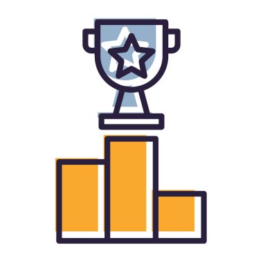 iş büyümesi simgesi vektör illüstrasyonu