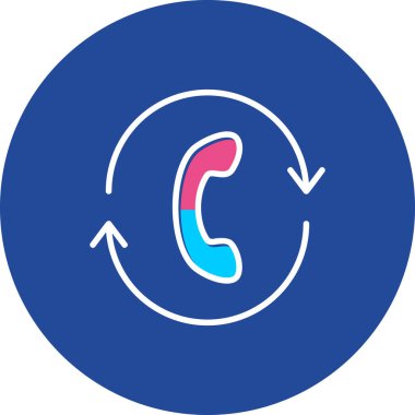 Çemberdeki A harfinin vektör simgesi. düz tasarım biçimi