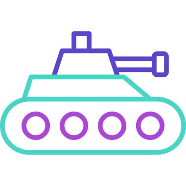 Ordu simge vektör illüstrasyonu