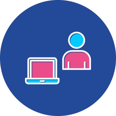 seo modern simgesinin vektör illüstrasyonu