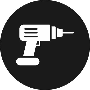 Modern oto tamir simgesinin vektör illüstrasyonu