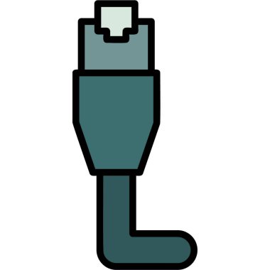 Fiş. Web simgesi basit illüstrasyon