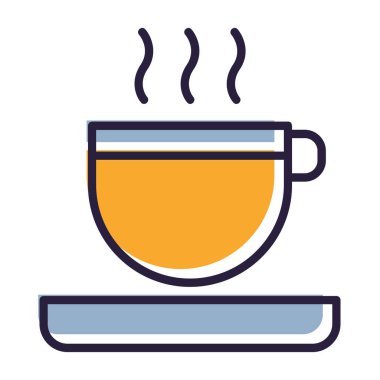 Beyaz arka planda izole kahve bardağı