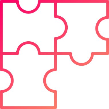 yapboz yapboz vektör çizimi