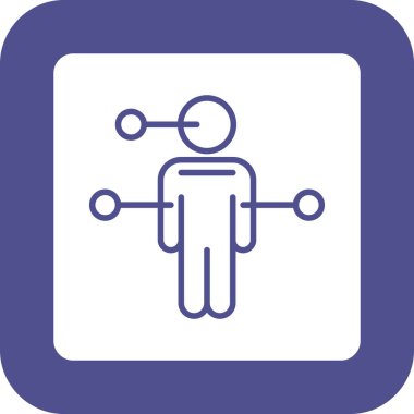 ağ simgesi, vektör illüstrasyonu