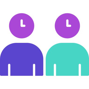 insanların vektör grubu simgesi