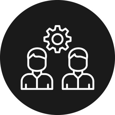 seo modern simgesinin vektör illüstrasyonu