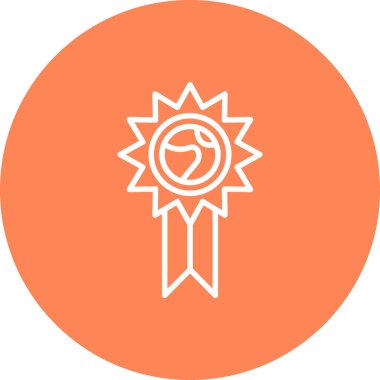 Güneş. Web simgesi basit illüstrasyon