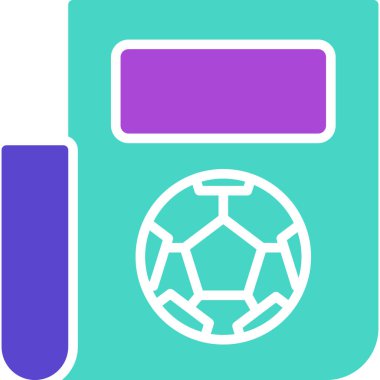 Futbol topu. Basit tasarım