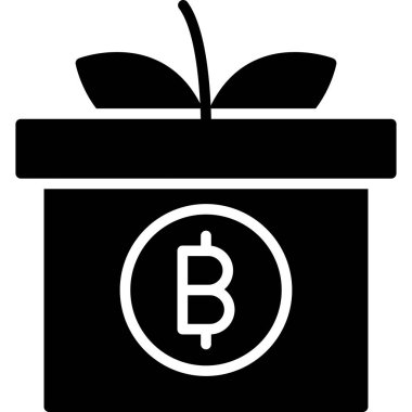 Bitcoin Hediyesi. Basit tasarım